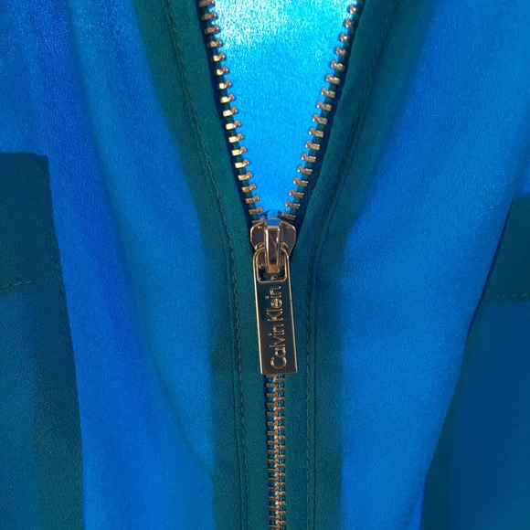 Calvin Klein Zip Blouse - Picture 3 of 8